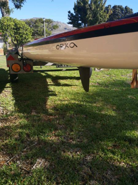 Erics pro560 fishing kayak 