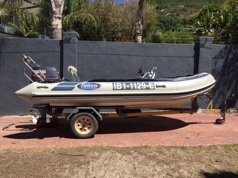 Falcon Inflatable 4.5m with Yamaha 60hp 