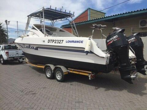 Magnum 25ft (Suzuki 140Hp Lean Burns)…immaculate condition! 