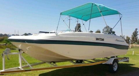2002 Sunseeker 190 with 200hp Mercury EFI 