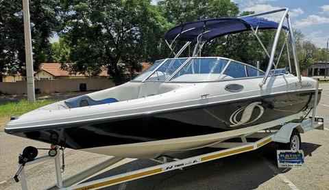 2006 Sensation 20BR with 200hp Mercury EFi 