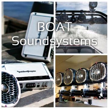 Boat Soundsystems - Rockford Fosgate & Cerwin Vega 