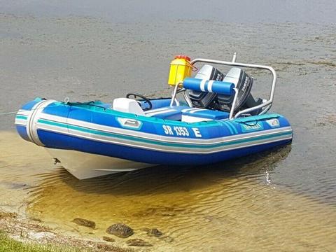 Rubber Duck 4.5m Good condition 
