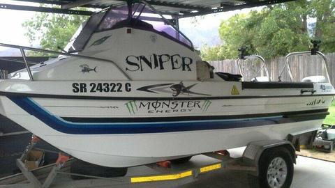 T-Cat 16'8ft Forward Deck 2011 Forsale 